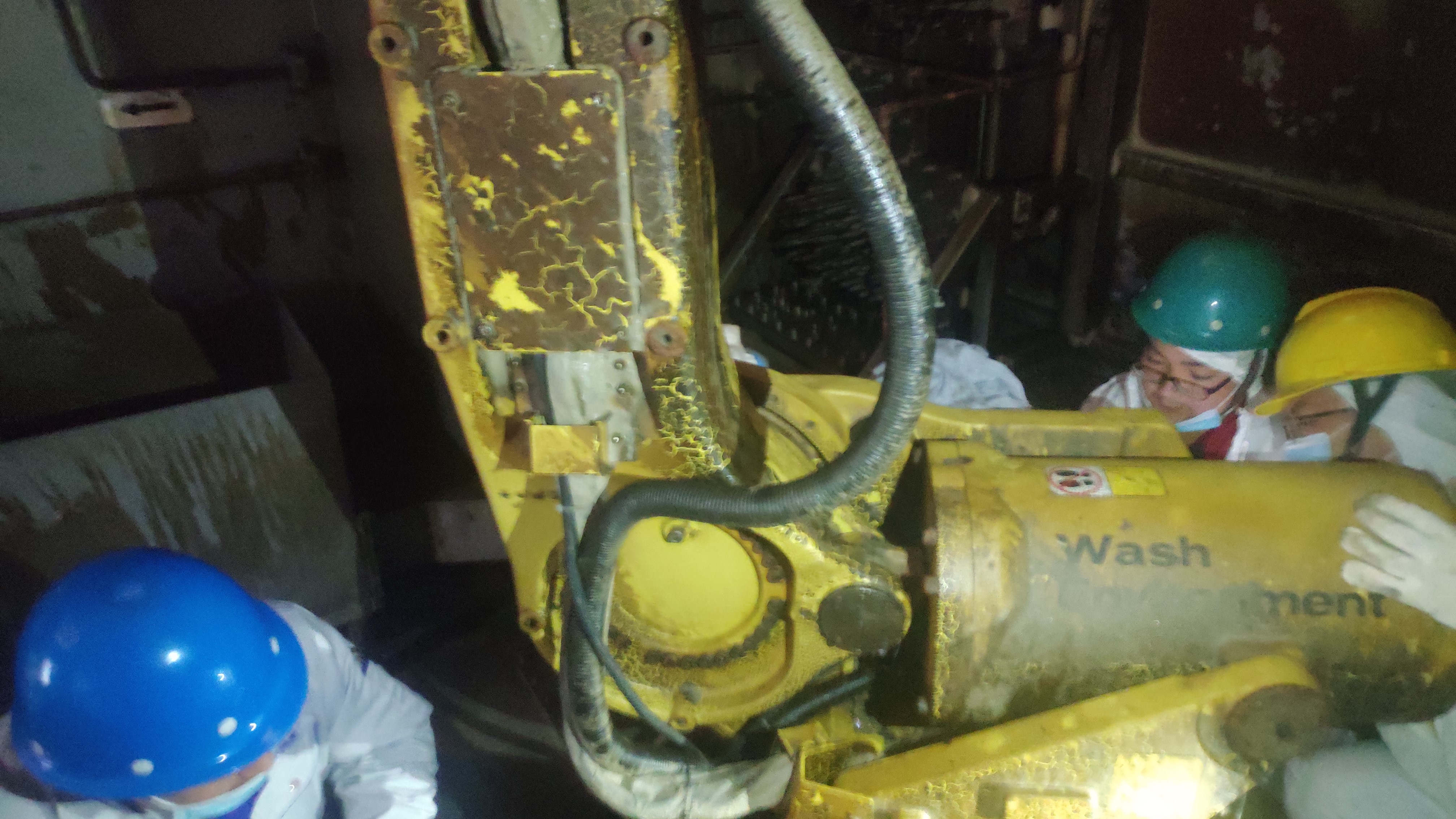 发那科机器人更换本体线缆